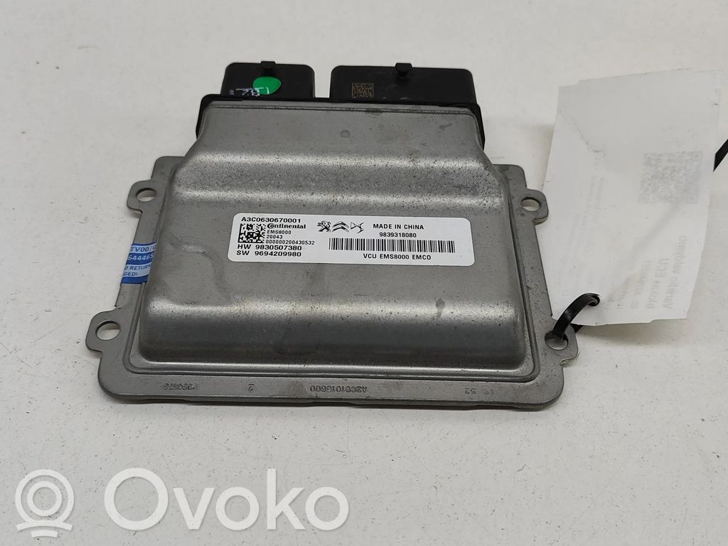 Citroen DS7 Crossback Engine control unit/module 