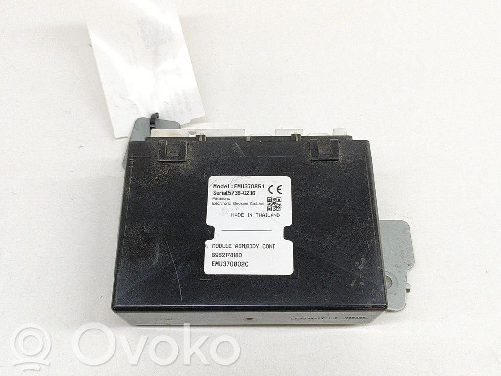 Isuzu D-Max Central body control module 