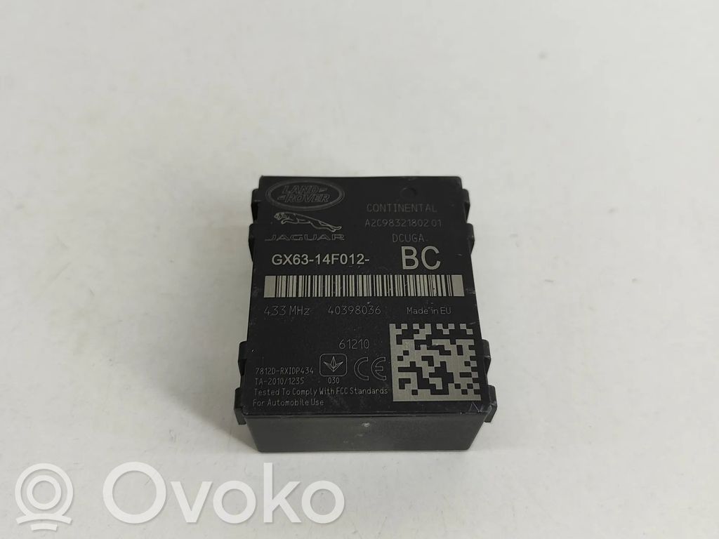 Jaguar XE Sterownik / Moduł kontroli ciśnienia w oponach 