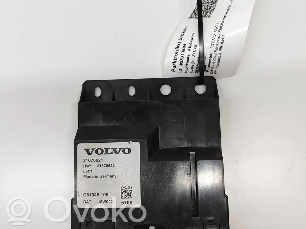 Volvo S90, V90 Tailgate/trunk control unit/module 