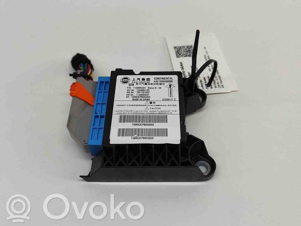 Sterownik / Moduł Airbag   10448851,10511814,11446653,11446654,A3C1205290000