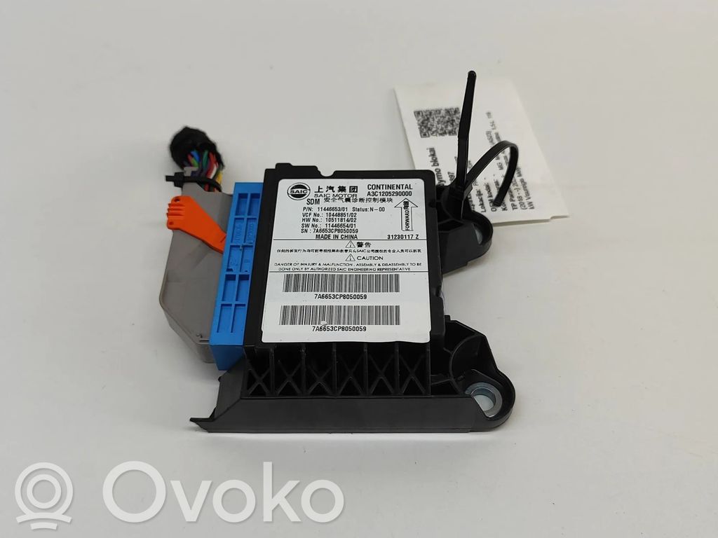 Unitate/modul de comandă airbaguri   10448851,10511814,11446653,11446654,A3C1205290000