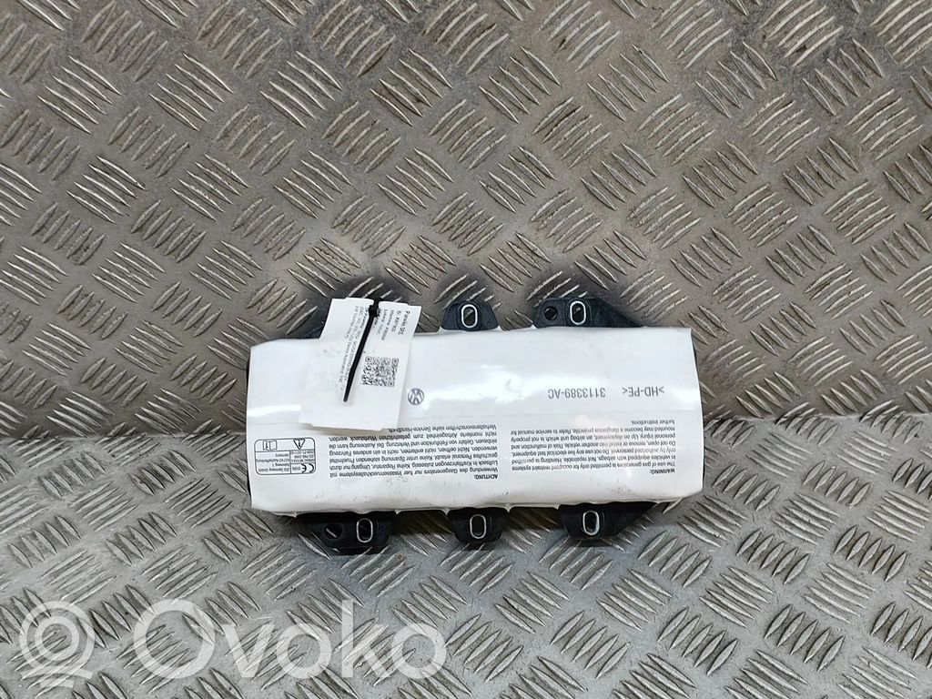 Skoda Enyaq iV Poduszka powietrzna Airbag pasażera 
