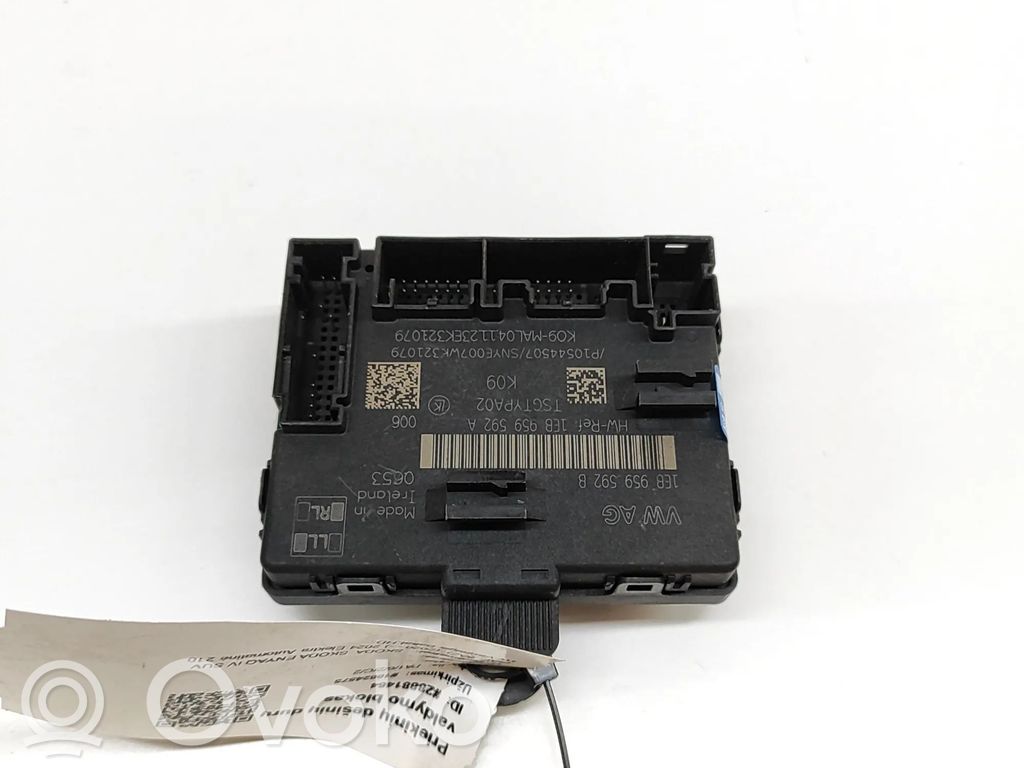 Skoda Enyaq iV Door control unit/module 