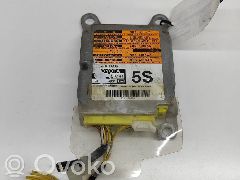 Toyota Hilux (AN10, AN20, AN30) Centralina/modulo airbag 