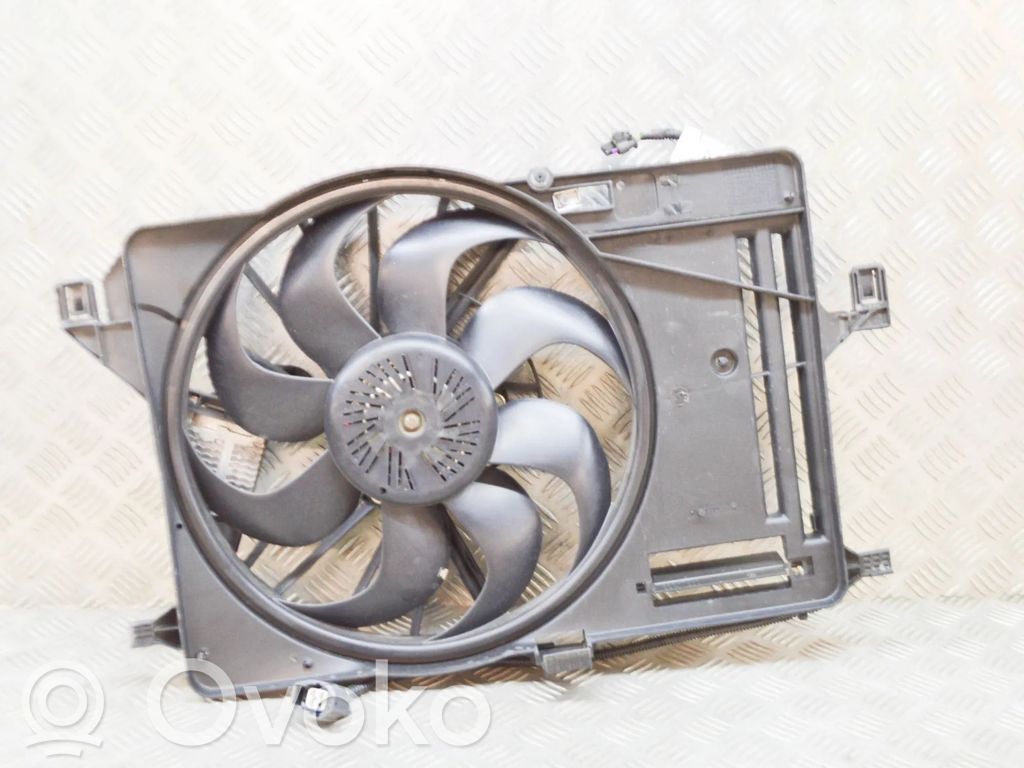 Ford Focus Radiator cooling fan shroud 