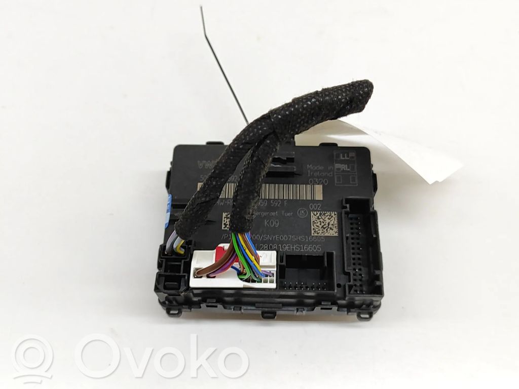Unité de commande module de porte   5Q0959592F,5Q0959592K