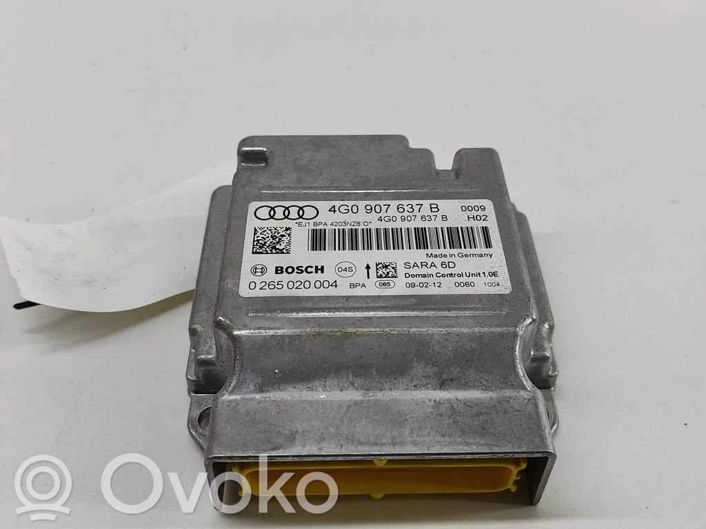 Audi A6 S6 C7 4G Unidad de control/módulo del Airbag 