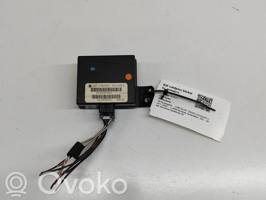 Chrysler Voyager Unidad de control/módulo de alarma 
