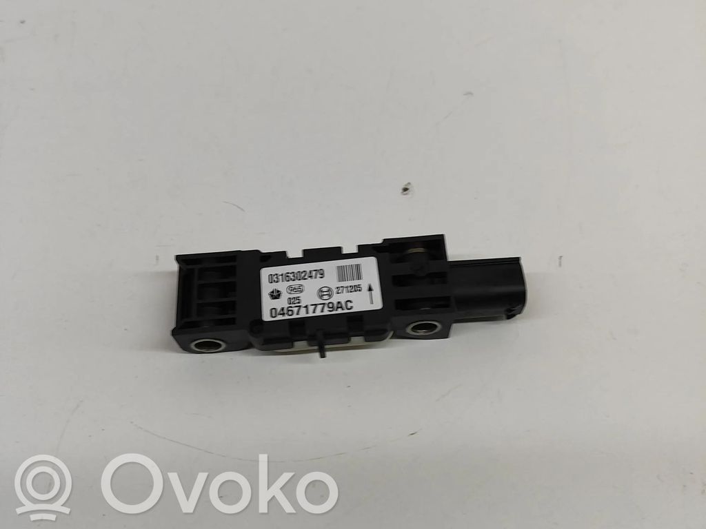 Airbag deployment crash/impact sensor   04671779AC
