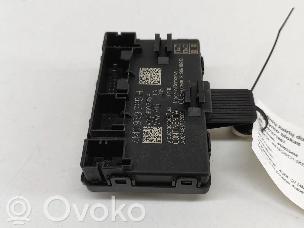 Audi Q7 4M Door control unit/module 