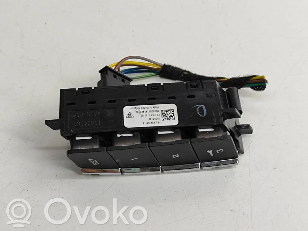 Interruptor de control del asiento   7P5959561B,7P5959561B