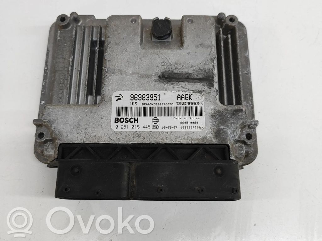 Chevrolet Cruze Engine control unit/module 