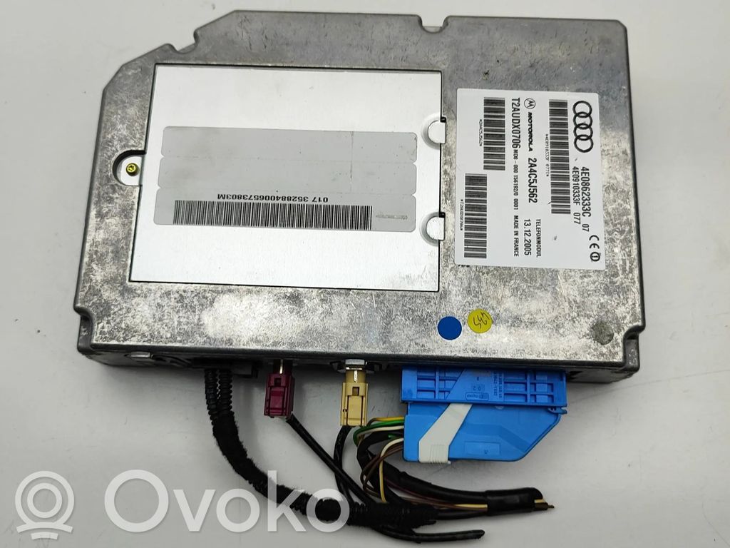 Unidad de control/módulo del teléfono   4E0910333F,4E0862333C