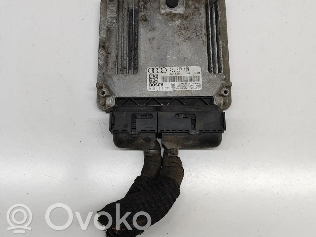 Audi A8 S8 D3 4E Moottorin ohjainlaite/moduuli 