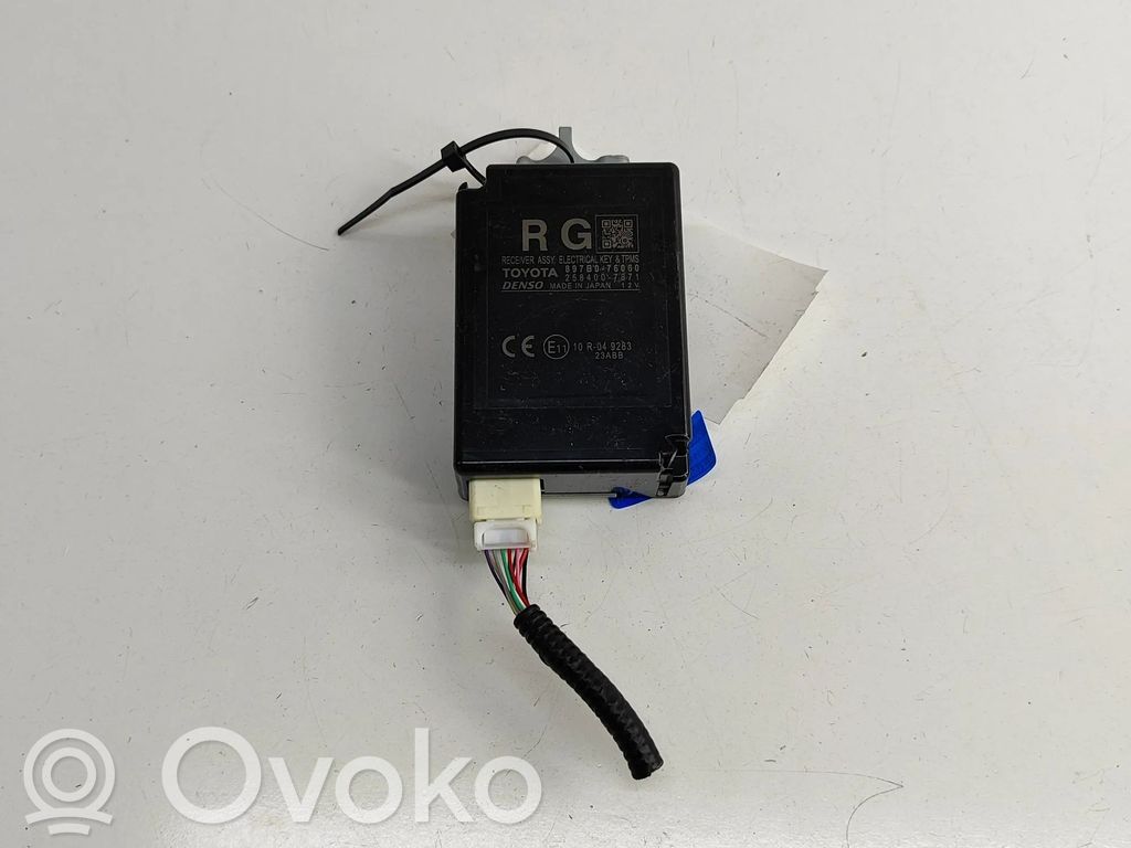 Lexus UX Immobilizer control unit/module 