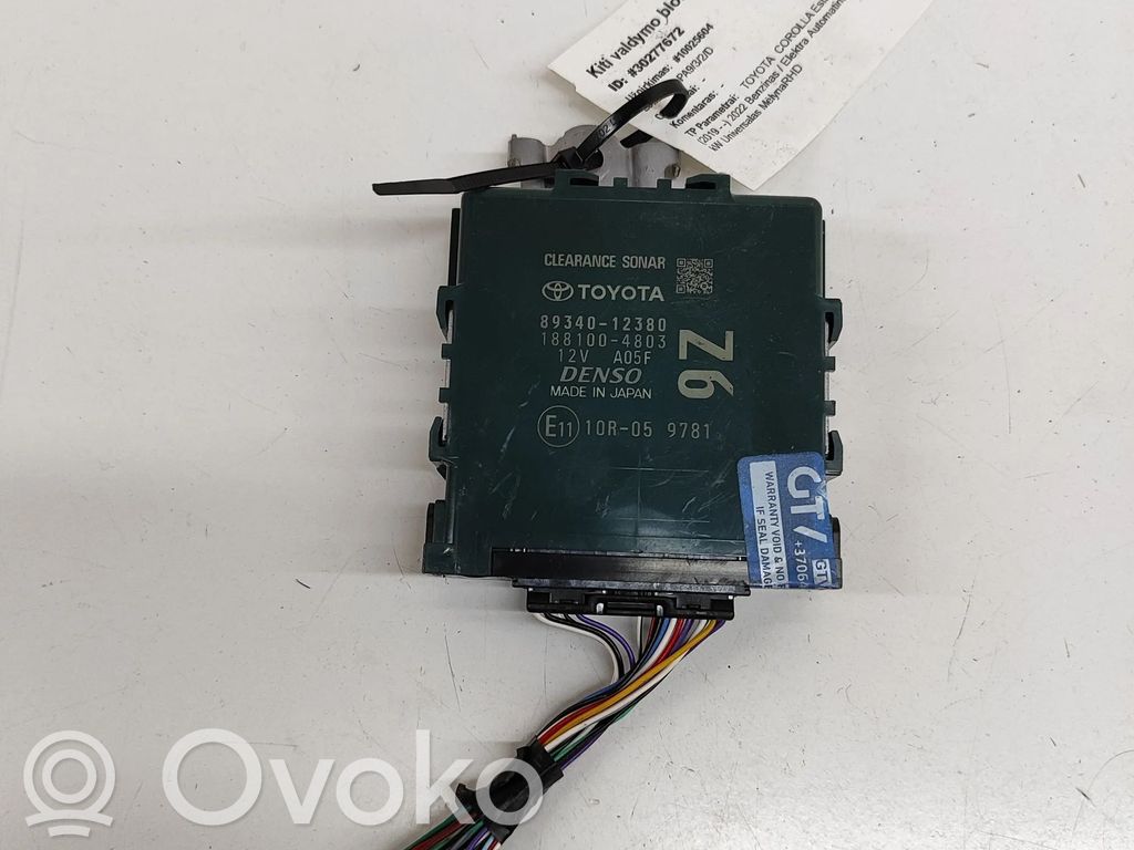 Toyota Corolla E210 E21 Muut laitteet 