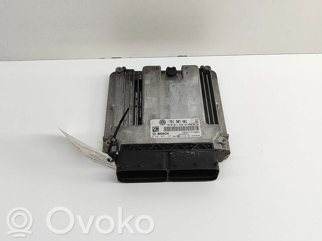Volkswagen Touareg II Sterownik / Moduł ECU 