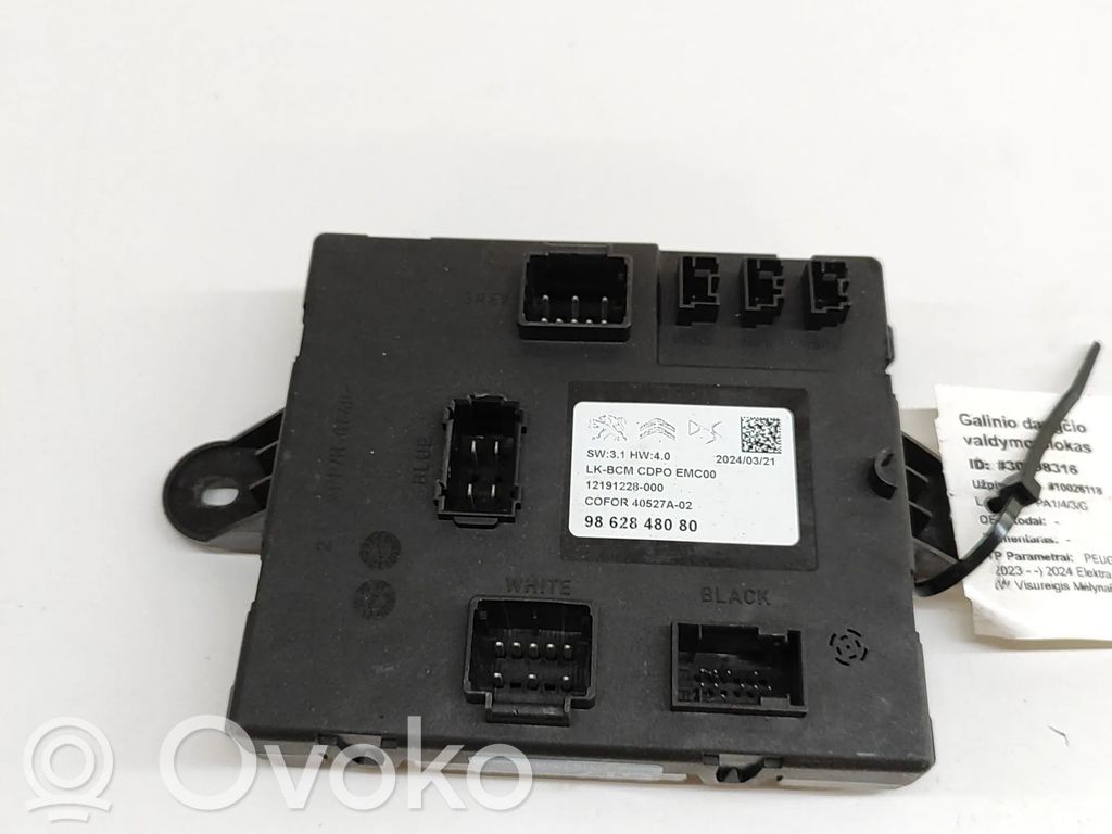 Peugeot 3008 III Module de contrôle carrosserie centrale 