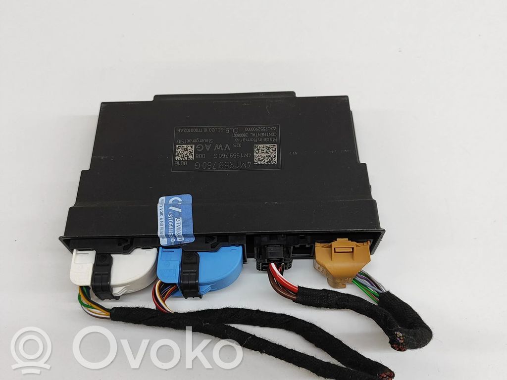 Audi Q7 4M Module de commande de siège 