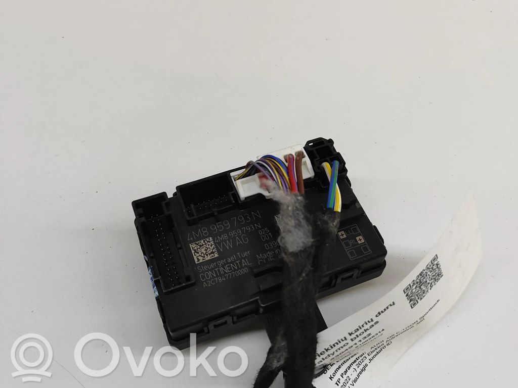 Audi Q8 Door control unit/module 