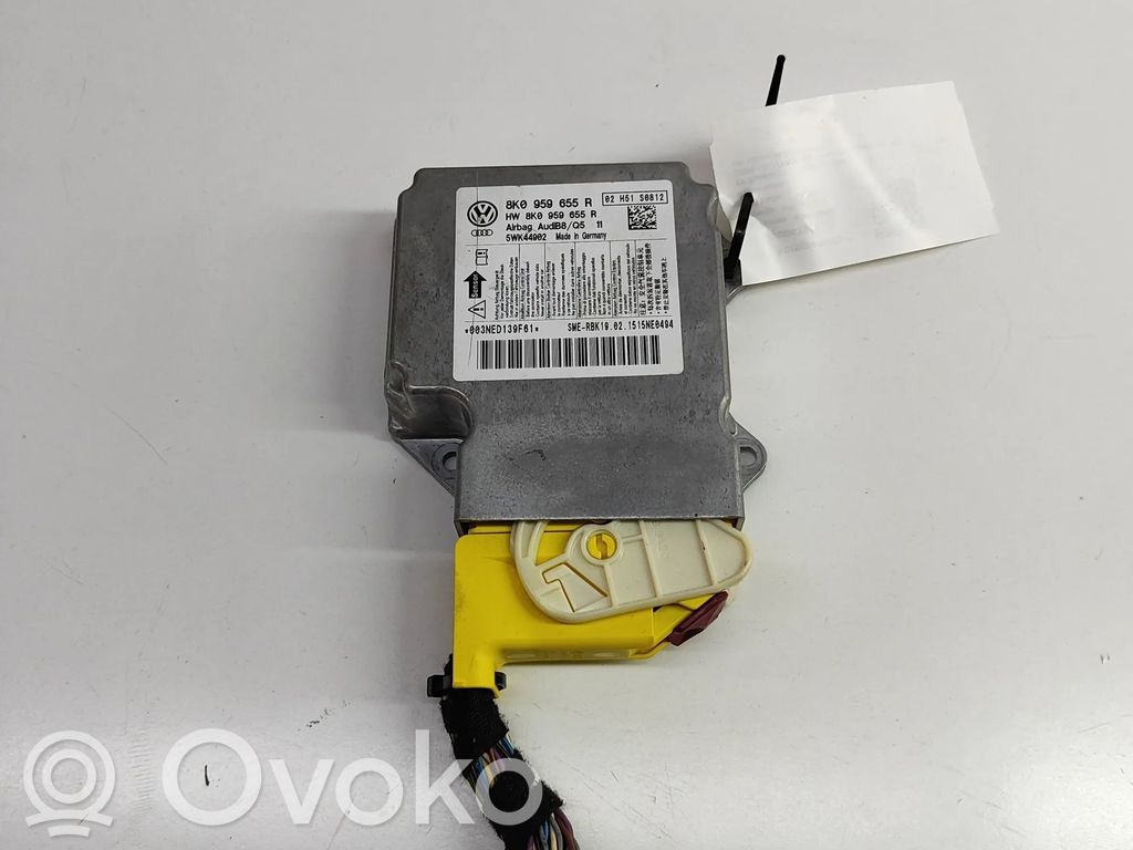 Audi Q5 SQ5 8R Centralina/modulo airbag 