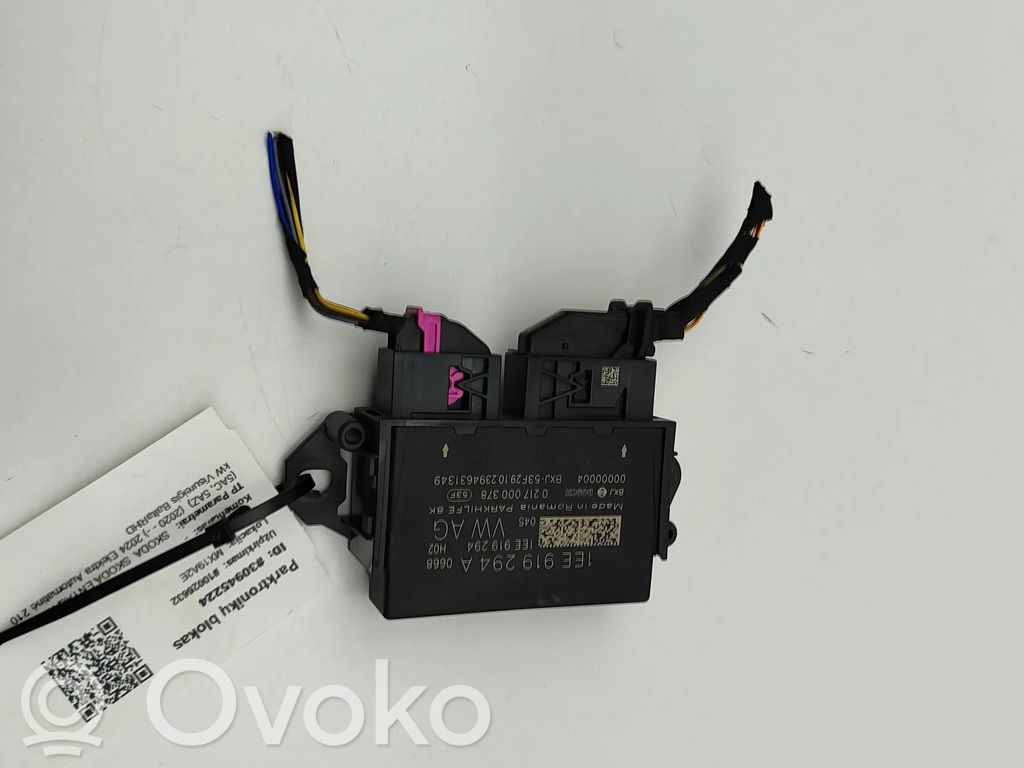 Skoda Enyaq iV Unidad de control/módulo PDC de aparcamiento 