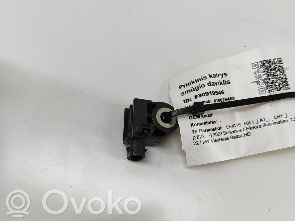 Lexus RX V Sensor impacto/accidente para activar Airbag 