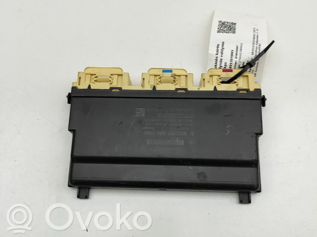 Mercedes-Benz E W213 Module de commande de siège 