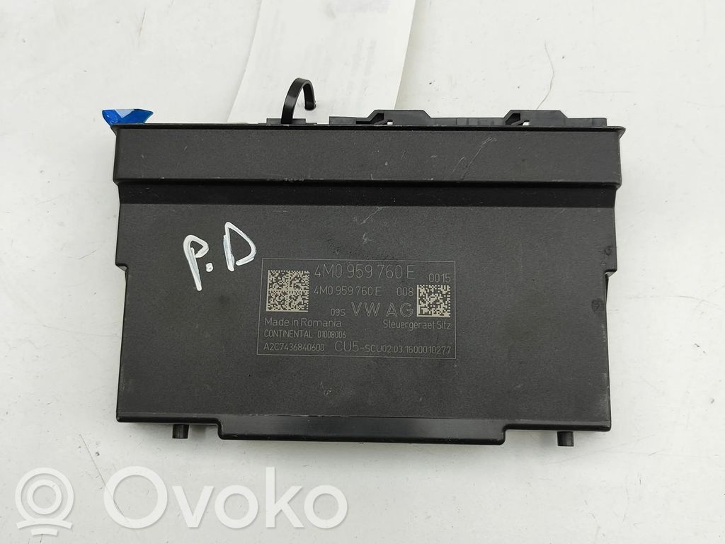 Audi Q7 4M Seat control module 