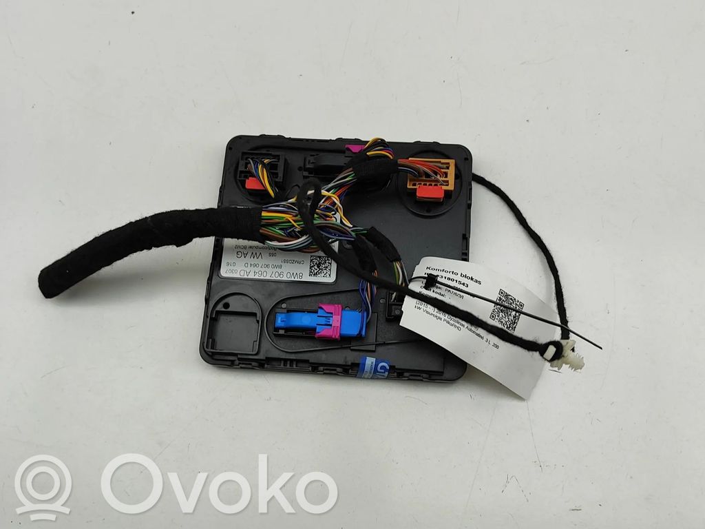 Audi Q7 4M Module de contrôle carrosserie centrale 