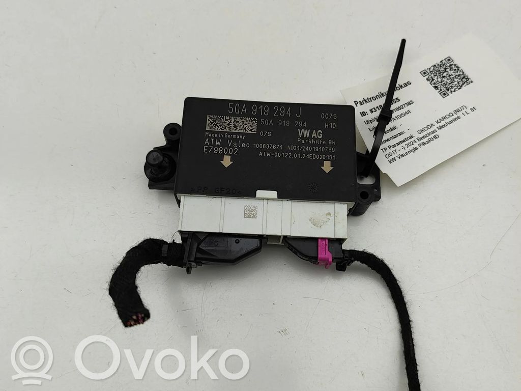 Skoda Karoq Unidad de control/módulo PDC de aparcamiento 