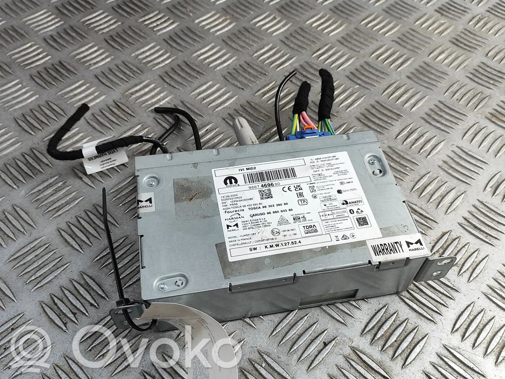 GPS navigation control unit/module   9867469680