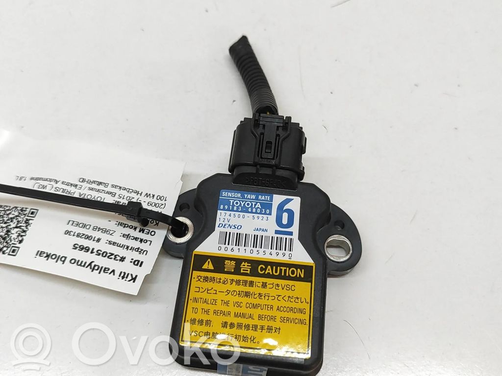 Toyota Prius (XW30) Kiihdytysanturi 