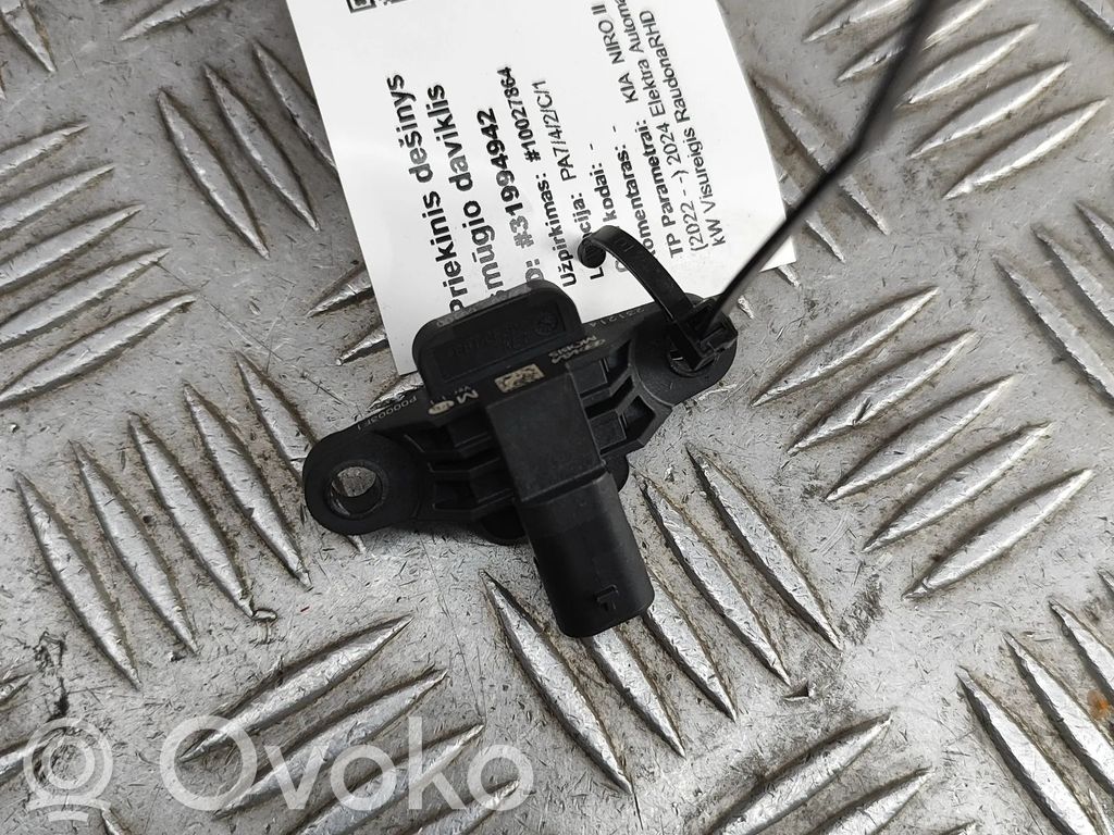 KIA Niro Sensor impacto/accidente para activar Airbag 