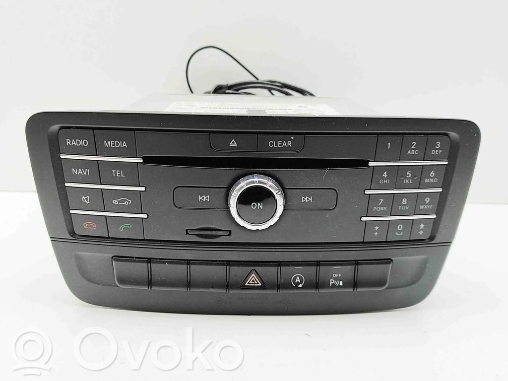 Mercedes-Benz CLA C117 X117 W117 Panel / Radioodtwarzacz CD/DVD/GPS 