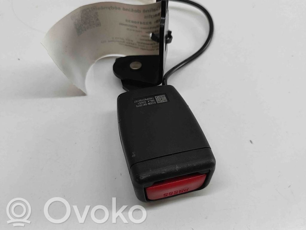 Klamra środkowego pasa bezpieczeństwa fotela tylnego   SC2EM5812070,SBLA03051