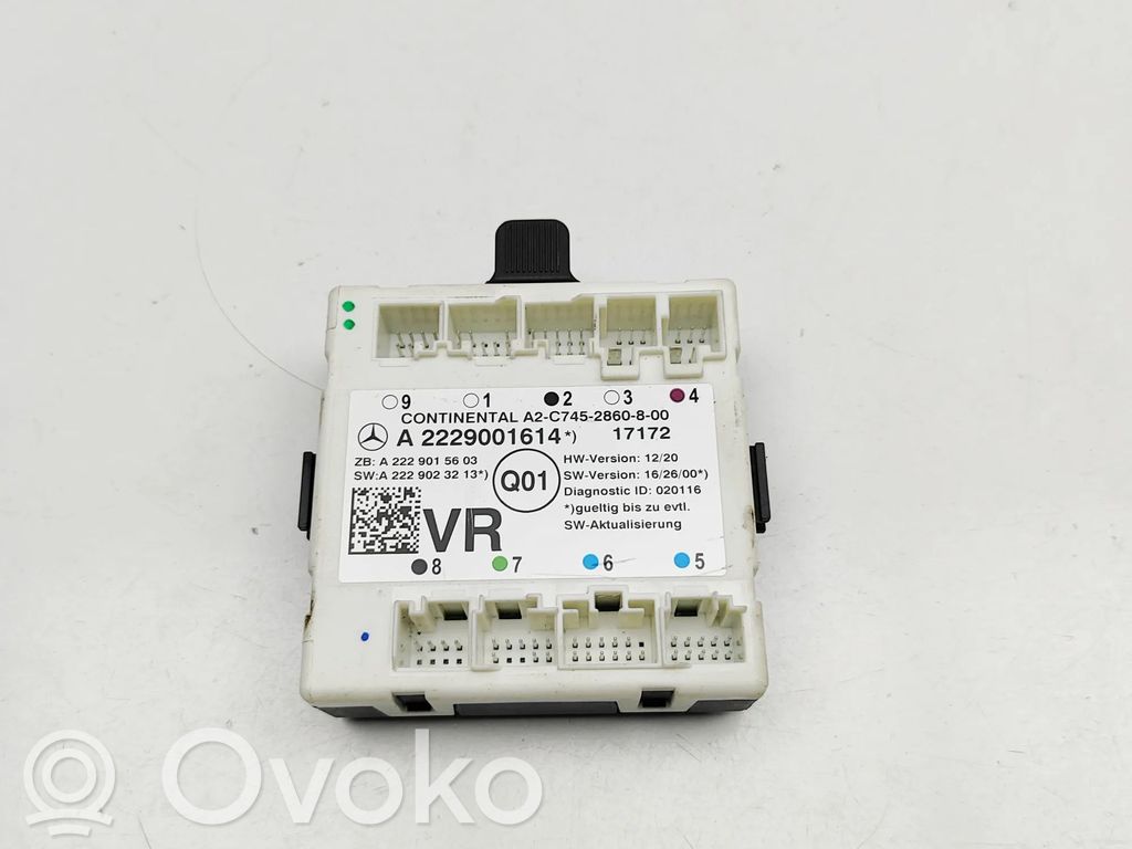 Mercedes-Benz C W205 Centralina/modulo portiere