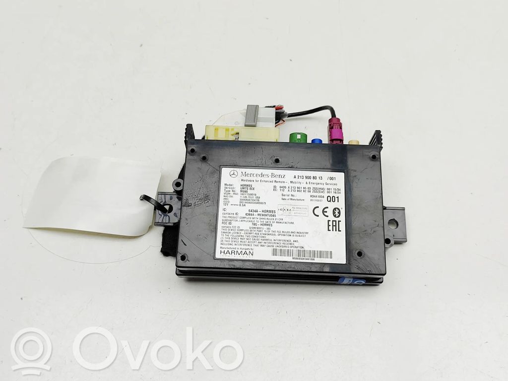 Mercedes-Benz E W213 Centralina/modulo bluetooth