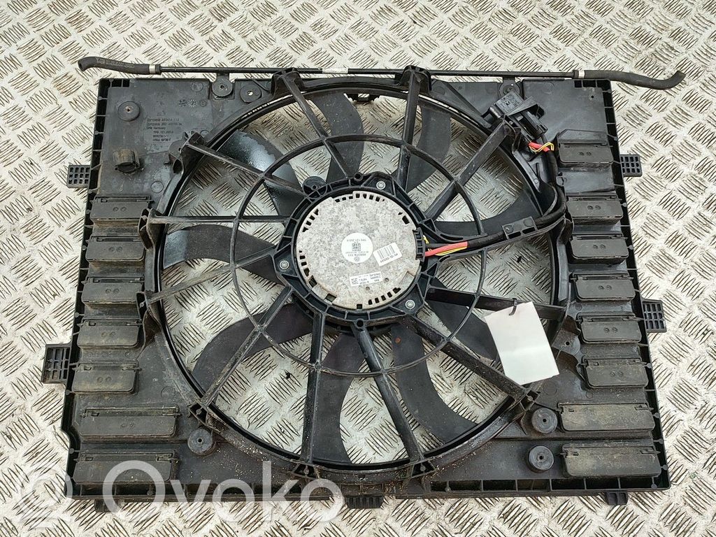 Porsche Cayenne (92A) Convogliatore ventilatore raffreddamento del radiatore 