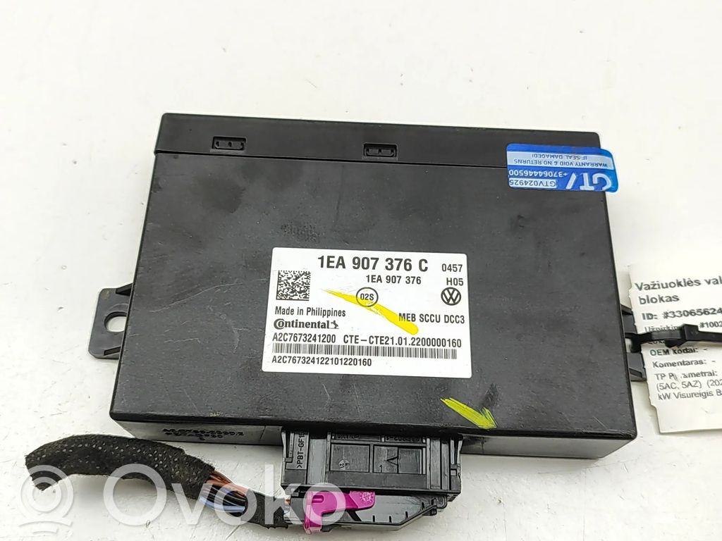 Skoda Enyaq iV Module de commande suspension 