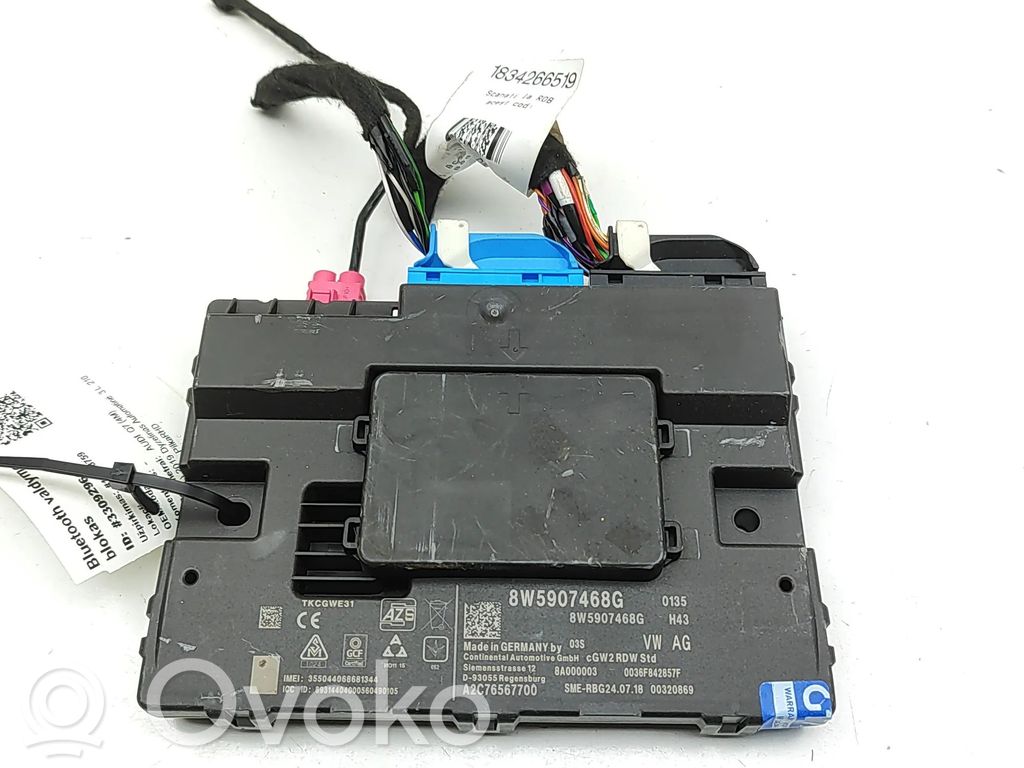 Audi Q7 4M Moduł sterowania Gateway 