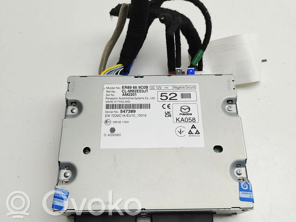 Mazda 3 Radio / CD-Player / DVD-Player / Navigation 