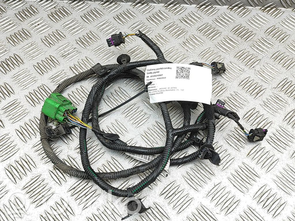 Jaguar XE Cableado del sensor de aparcamiento (PDC) 