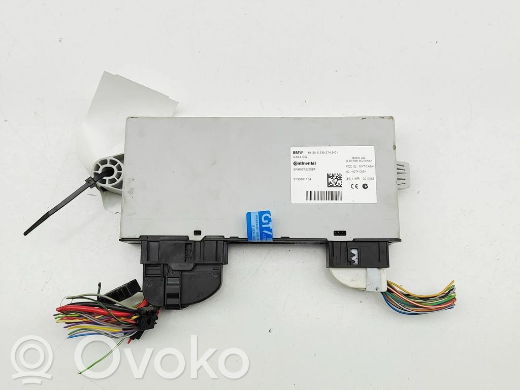 BMW 6 F12 F13 Moduł / Sterownik immobilizera 