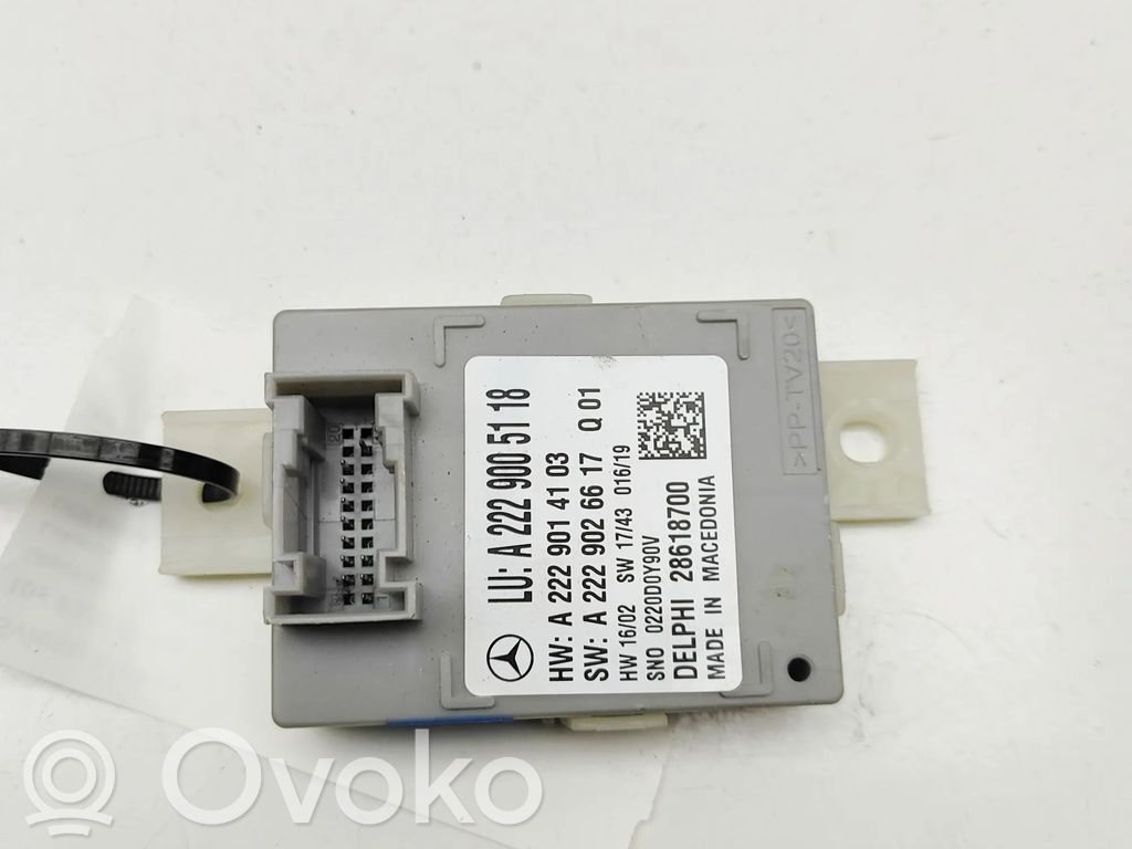 Module d'éclairage LCM   A2229005118,A2229014103,A2229026617