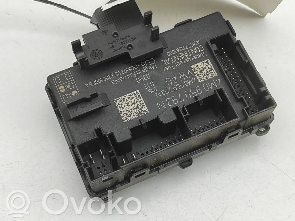 Unité de commande module de porte   4M0959793N