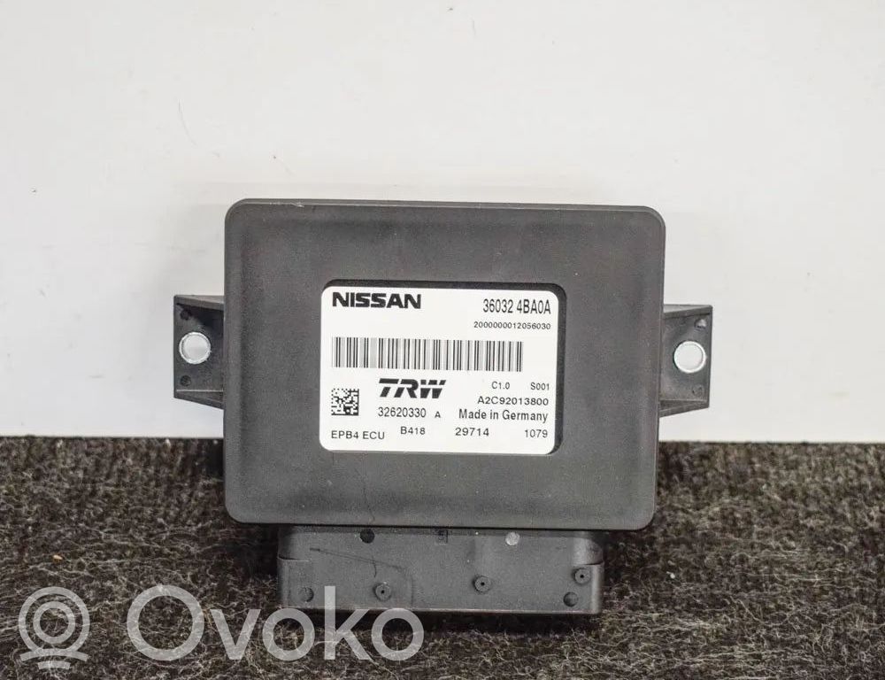 Nissan Qashqai Centralina/modulo EMF freno posteriore 