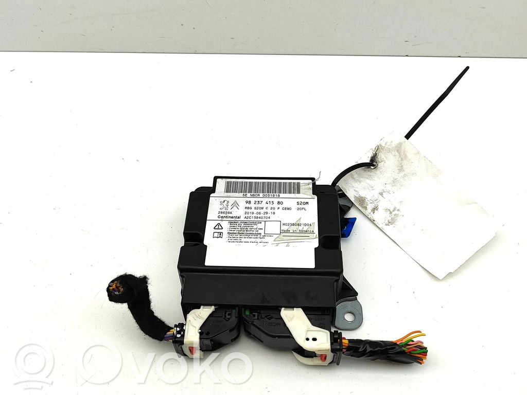 Sterownik / Moduł Airbag   9823741580,A2C15940704