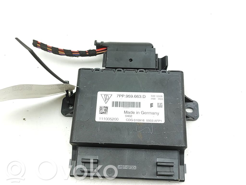 Porsche 911 991 Relé de control de corriente 
